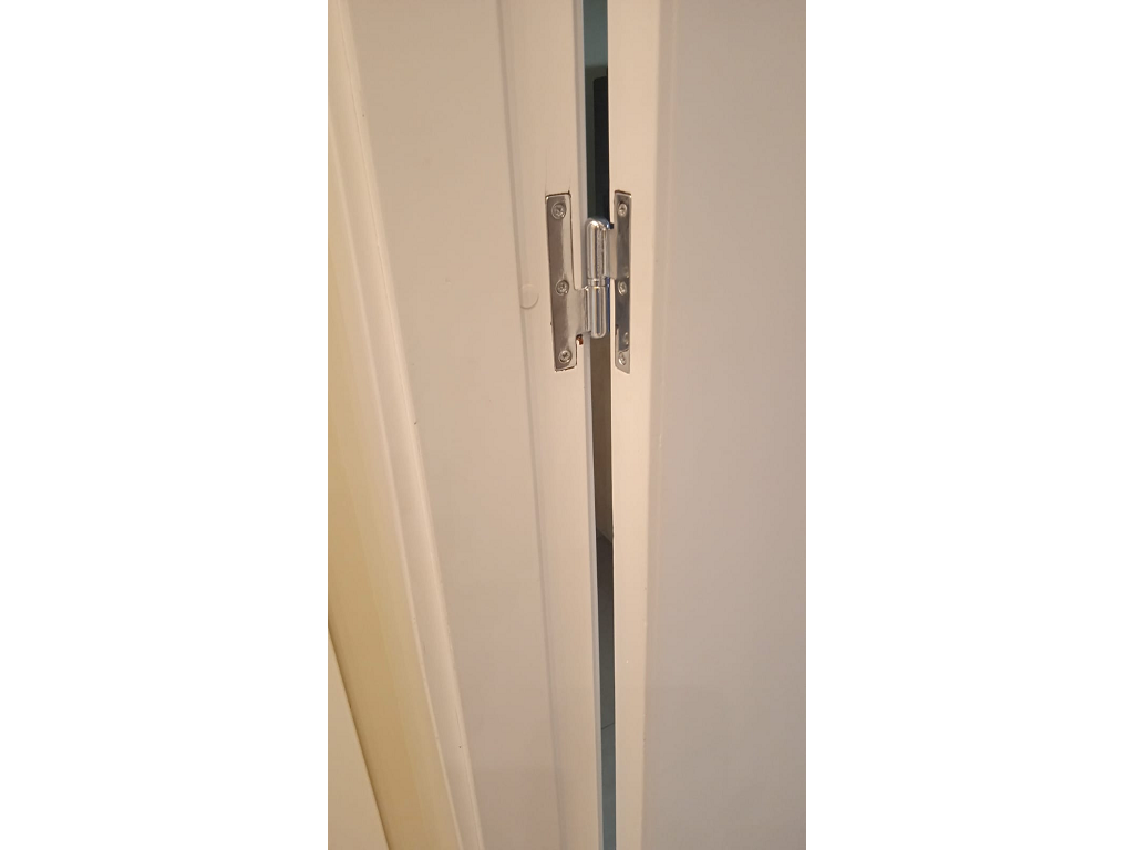 Cerniera Paumelles Bordo Quadro mm.100x60 OCR-Cromo Lucido SX o DX  Bonel - immagine 5